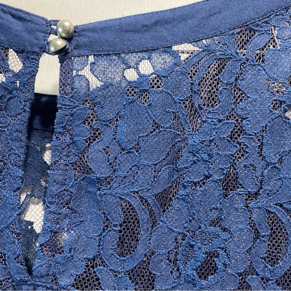 Rock & Roll Fairy Cowgirl Deep Blue Embroidered Western Top medium - Picture 9 of 14